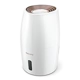 Humidificador Philips Serie 2000, Humidificación higiénica NanoCloud, 99,97% menos...