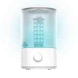 Cecotec Humidificador de Agua Breezecare 2500 Light. 27W, Humidificación Máxima...