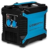 EBERTH Generador de Corriente Inverter 2000 W 3 CV Con Motor de Gasolina de 4...