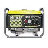 Generador de gasolina KS BASIC 2200А, motor de gasolina de 4,5 CV, alternador de...